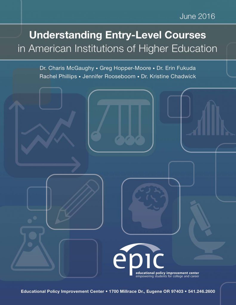 Understanding Entry-Level Courses in American Institutions of Higher Education