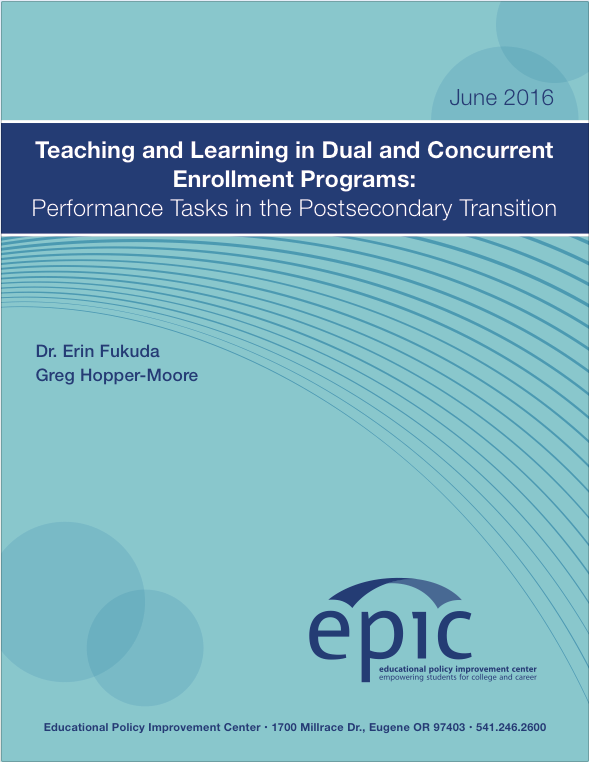 teaching and learning in dual and concurrent enrollment programs cover page