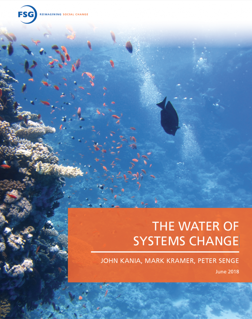 The Water of Systems Change Cover Page